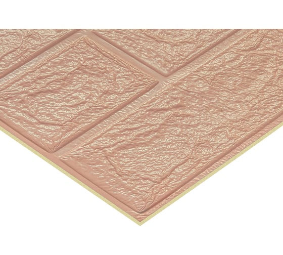 Мягкая самоклеящаяся 3d панель LAKO классический кирпич кофе, 50x55 см, толщина 4 мм, мега комплект 10 шт. LKD-01-03-13-MEGA10