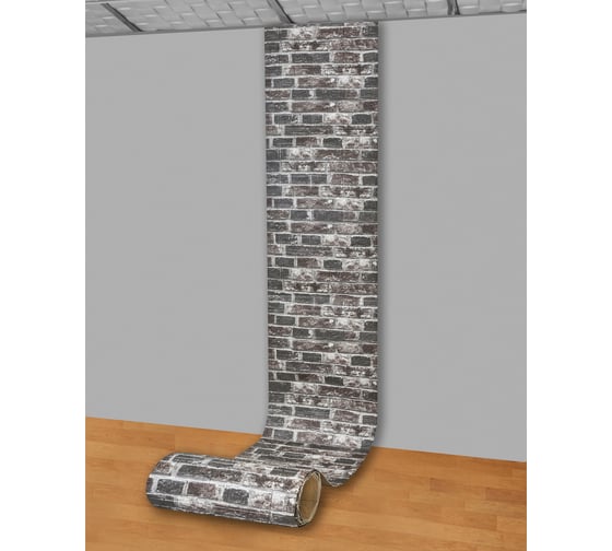 Мягкая самоклеящаяся 3d панель LAKO рулон "кирпичная кладка 14" 70x600 см, толщина 6 мм LKD-16-05-FC31-4-RU