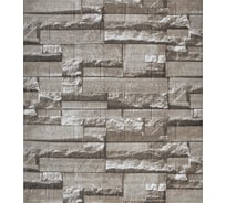 Мягкая самоклеящаяся 3d панель LAKO рулон "каменная кладка 25" 70x600 см, толщина 6 мм LKD-16-05-FC69-RU