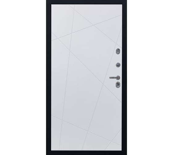 Дверь DIVA STR МХ-27 2050x960 мм, правая, Крафтовый дуб - Д11 Белый софт УТ-00079889