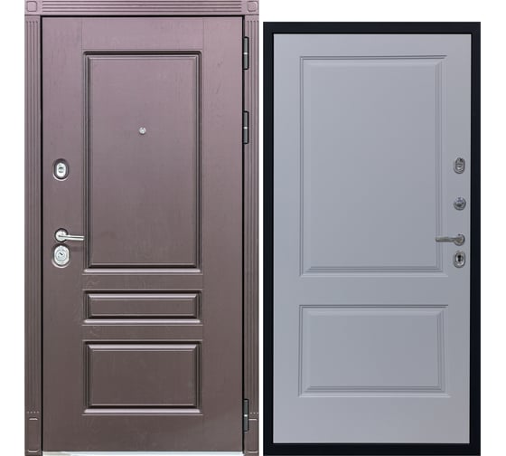 Дверь DIVA STR МХ-27 2050x960 мм, правая, Крафтовый дуб - Д7 Силк Маус УТ-00079919 1