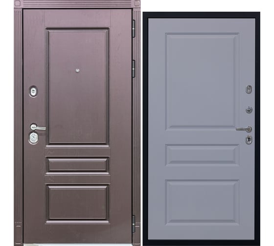 Дверь DIVA STR МХ-27 2050x860 мм, правая, Крафтовый дуб - Д13 Силк Маус УТ-00079904