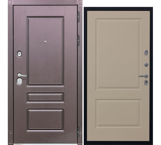 Дверь DIVA STR МХ-27 2050x860 мм, правая, Крафтовый дуб - Д7 Софт шампань УТ-00079917 1