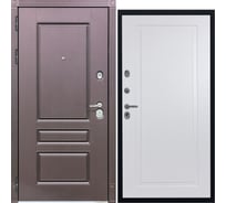 Дверь DIVA STR МХ-27 2050x960 мм, левая, Крафтовый дуб - Н10 Белый софт УТ-00079927