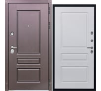 Дверь DIVA STR МХ-27 2050x860 мм, правая, Крафтовый дуб - Д13 Белый софт УТ-00079900