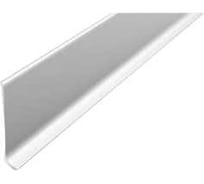 Плинтус Bonkeel алюминиевый ПЛ60, 501л серебро люкс, 1800x58.5x11.2 мм 561122
