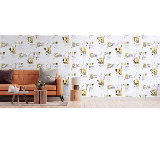 Обои горячего тиснения WallSecret 1,06x10,05 espresso 8808-19