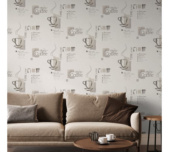Обои горячего тиснения WallSecret 1,06x10,05 espresso 8808-13