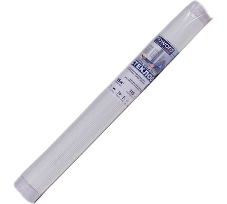 Стеклообои HOWARD Рогожка средняя H1625, 115г/м2, 1м х 25м ЦБ-00005956
