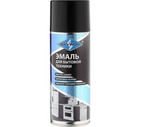 Эмаль для бытовой техники SKYRON черная (ral 9005) (аэрозоль) 520 мл SR-50102