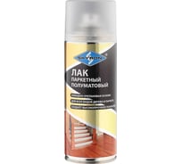 Паркетный глянцевый лак SKYRON полуматовый (аэрозоль) 520 мл SR-24011