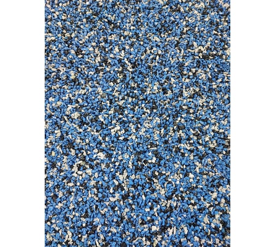 Покрытие из резиновой крошки ООО АМОРТЕКС Микс Времена года (Зима), 1500x6000x10 мм 0346