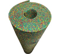 Покрытие из резиновой крошки ООО АМОРТЕКС Микс Времена года (Лето), 1500x6000x10 мм 0326