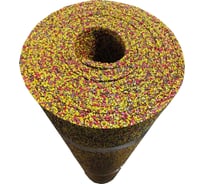 Покрытие из резиновой крошки ООО АМОРТЕКС Микс Времена года (Осень), 1500x6000x10 мм 0336