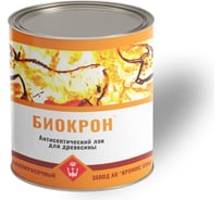 Антисептический лак для древесины БИОКРОН красное дерево банка 0,8 кг 4605578000245