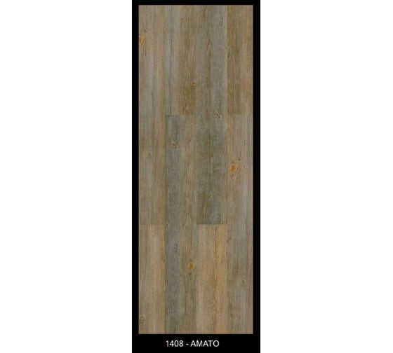 Кварцвиниловая плитка (SPC) ADO FLOOR AMATO 17.78x121.92 см, 5 мм, упаковка 2.167 кв. м 1408