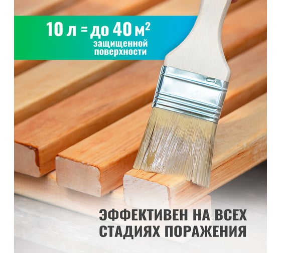 Универсальный антисептик против жуков и других насекомых PROSEPT АНТИЖУК 10л 024-10