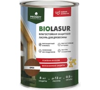 Защитно-декоративный лессирующий антисептик PROSEPT BIO LASUR Белый Люкс 0.9 л 032-09