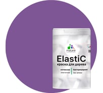 Краска MALARE Elastic для деревянных поверхностей, универсальная, с антисептическим эффектом, матовая, георгин, 2 кг 2037891365459