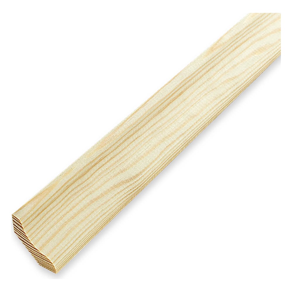 ПлинтусОООСибирскийлес2500х30х12мм,гладкий4656760331777