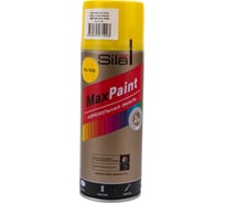 Универсальная аэрозольная эмаль Sila home max paint желтый ral 1018, 520 мл 00-00004730 SILP1018
