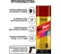 Универсальная аэрозольная эмаль Sila home max paint винно-красный ral 3005, 520 мл 00-00004728 SILP3005 2