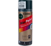 Универсальная аэрозольная эмаль Sila home max paint зеленый мох ral 6005, 520 мл 00-00004731 SILP6005