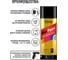 Аэрозольная эмаль Sila home max paint универсальная, цвет чёрный матовый ral 9005, 520 мл 00-00004742 SILP_9005 3