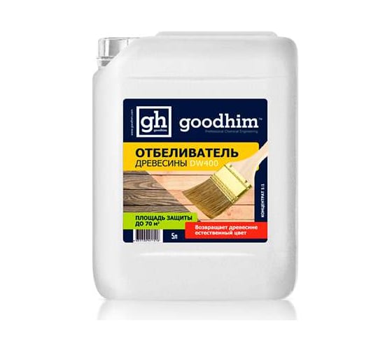 Отбеливатель для древесины Goodhim DW 400 - 10л 29225