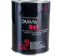 Эмаль 3в1 Триоль графит, полуматовая T3V1GRT08