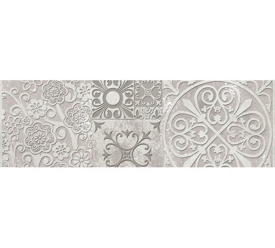 Бордюр Beryoza Ceramica ФК Амалфи серый 95x300x9, 1шт. ТГ-00004000