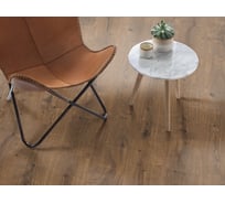 Ламинат Egger Classic, Дуб Даннингтон темный, 32 класс износостойкости, 8 мм, 1.99 кв.м, влагостойкий, фаска, Россия 075 Дуб Даннингтон тёмный