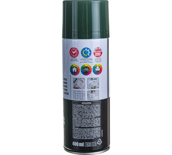 Аэрозольная краска Tytan PROFESSIONAL ART OF THE COLOUR RAL6005, темно-зеленая 400мл 93687 54034
