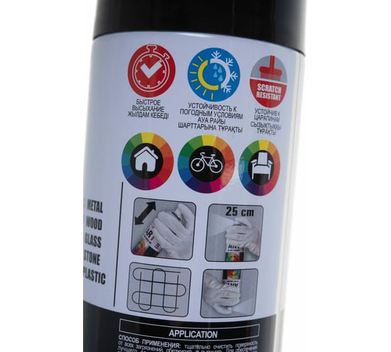 Аэрозольная краска Tytan PROFESSIONAL ART OF THE COLOUR RAL9005, черная глянец 400мл 93809 54037
