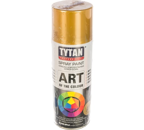 Аэрозольная краска TYTAN PROFESSIONAL ART OF THE COLOUR RAL260М, золотая матовая 400мл 93847