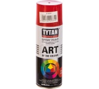 Аэрозольная краска TYTAN PROFESSIONAL ART OF THE COLOUR RAL3020, красная 400мл 93649