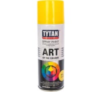 Аэрозольная краска TYTAN PROFESSIONAL ART OF THE COLOUR RAL1018, желтая 400мл 93601