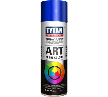 Аэрозольная краска Tytan PROFESSIONAL ART OF THE COLOUR RAL5002, ультрамарин 400мл 64707 212190