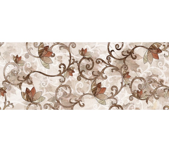 Декор Beryoza Ceramica ВК Анталия бежевый, 200x500x8 мм, 1 шт. ТГ-00003875