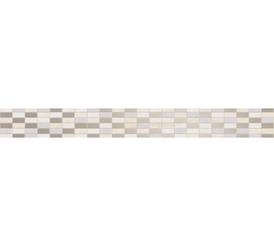 Бордюр Beryoza Ceramica ФК Элиз бежевый, 54x500x8 мм, 1 шт. ТГ-00003854