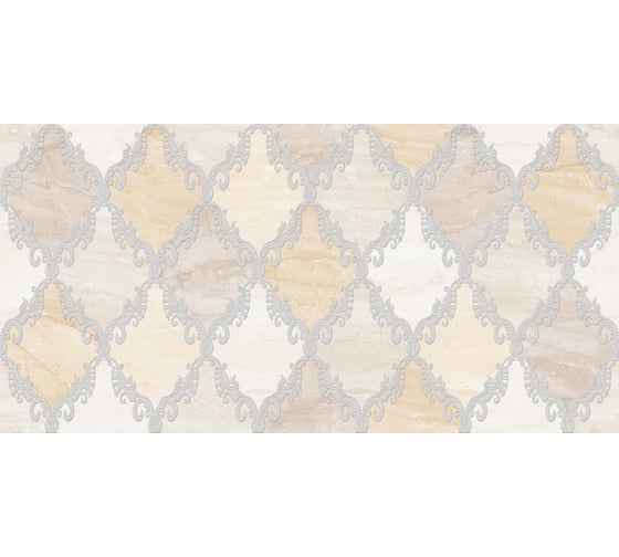 Декор Beryoza Ceramica ВК Дубай 3 светло-бежевый, 250x500x8 мм, 1 шт. ТГ-00003940 1