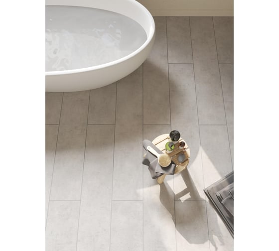 Ламинат EGGER Classic 33 класс износостойкости, 8 мм, 2.54 кв.м в упаковке, влагостойкий, фаска, aqua+ 166 Бетон Чикаго светло-серый