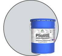 Краска-эмаль фасадная всесезонная зимняя MALARE Pliolite для всех типов поверхностей, RAL 7035, светло-серый, глянцевая, 18 кг КПЛЛТ7035Г1800