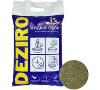 Жидкие обои Deziro оттенок хаки, 1 кг Deziro ZR16-1000