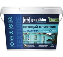 Защитно-декоративное покрытие для древесины Goodhim TEXTURE 651 БАЗА А, белый, 0.9 л 58537