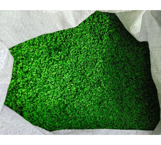 Резиновая крошка ООО АМОРТЕКС SBR Мята, 250 кг 1131