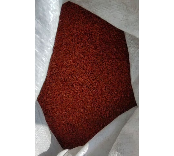 Резиновая крошка ООО АМОРТЕКС SBR Терракотовый, 250 кг 1137