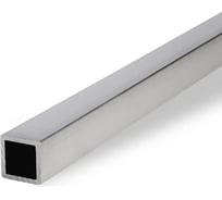 Алюминиевая профиль МЕТАЛЛСЕРВИС квадратная труба, 20x20x2 мм, 1 м 1242484