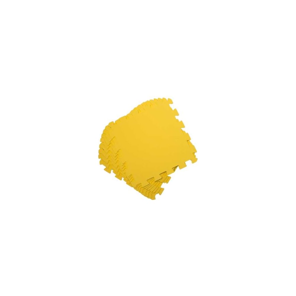 Универсальный мягкий пол  33x33x0.74 см, желтый ПМУП-33/33/0.74 .