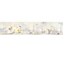 Кухонный фартук ПанельПласт фотопечать, лак, "Кофе в Париже", 600x3000 мм 309